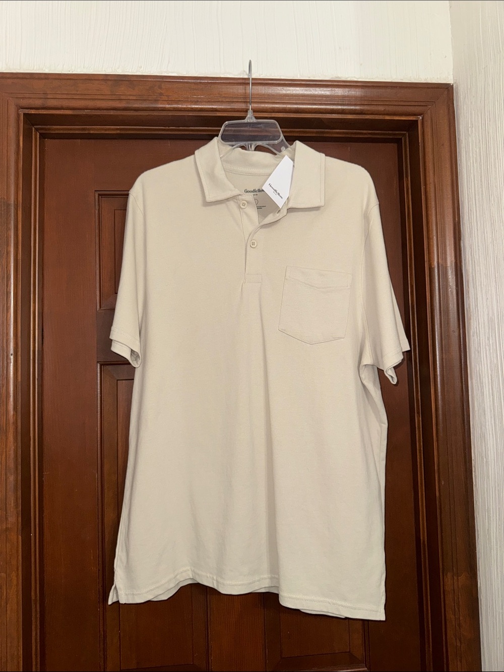 Men's Cream Polo